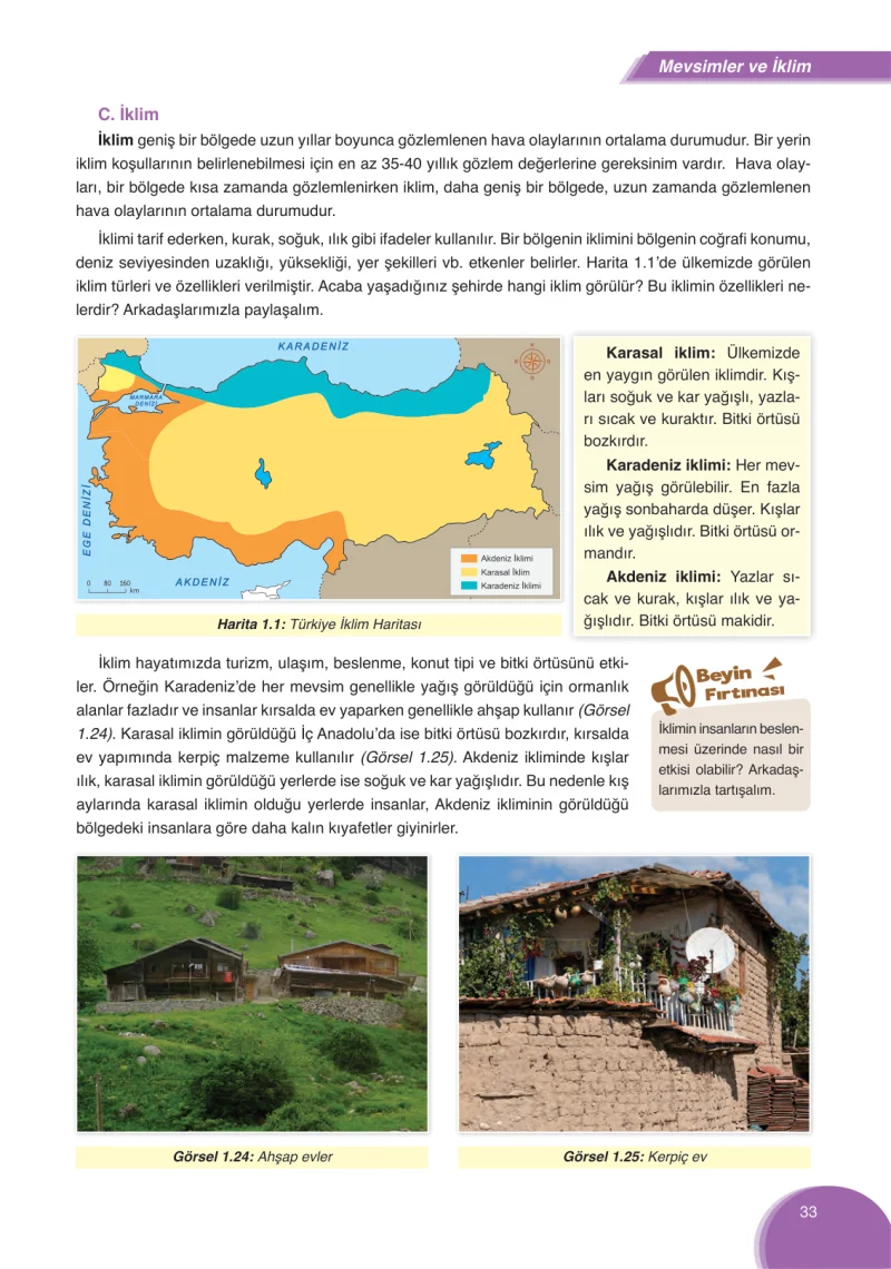 8. Sınıf Fen Bilimleri Ders Kitabı Cevapları Ata Yayınları Sayfa 33