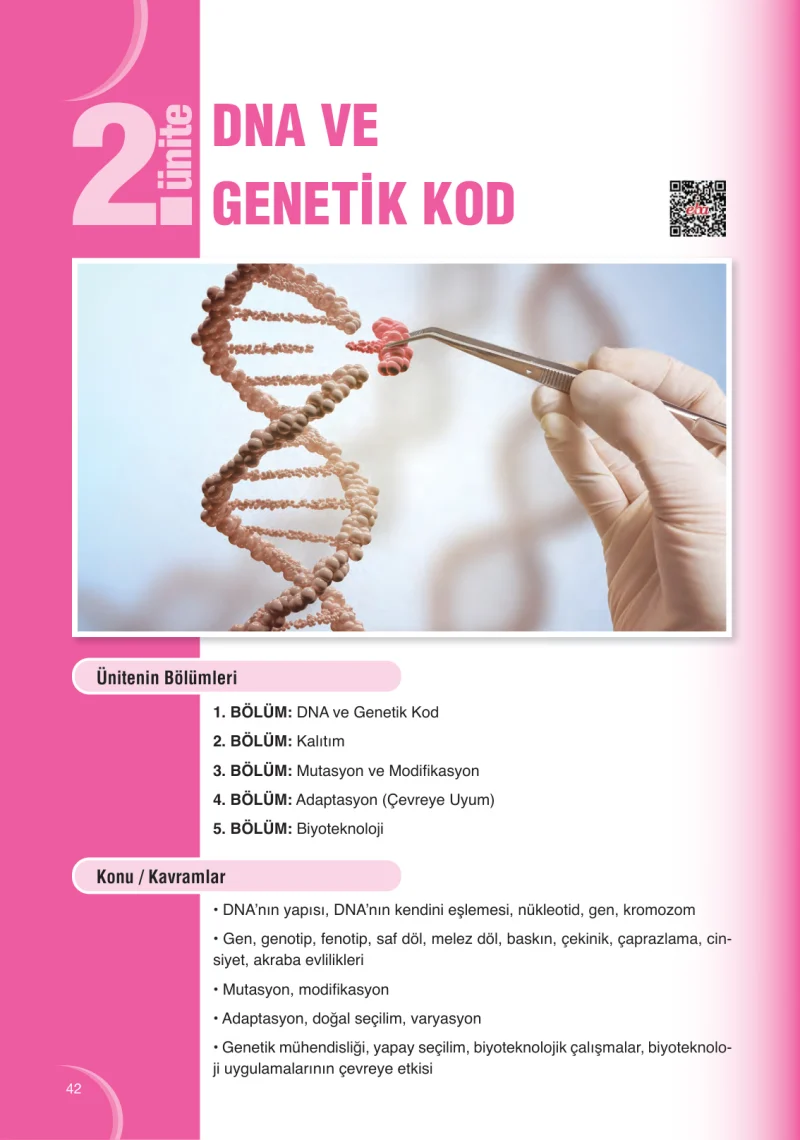 8. Sınıf Fen Bilimleri Ders Kitabı Cevapları Ata Yayınları Sayfa 42
