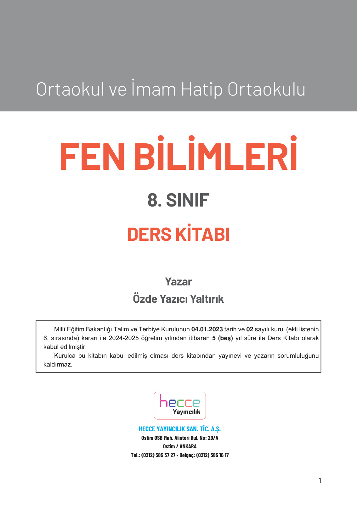 Kitap Sayfası