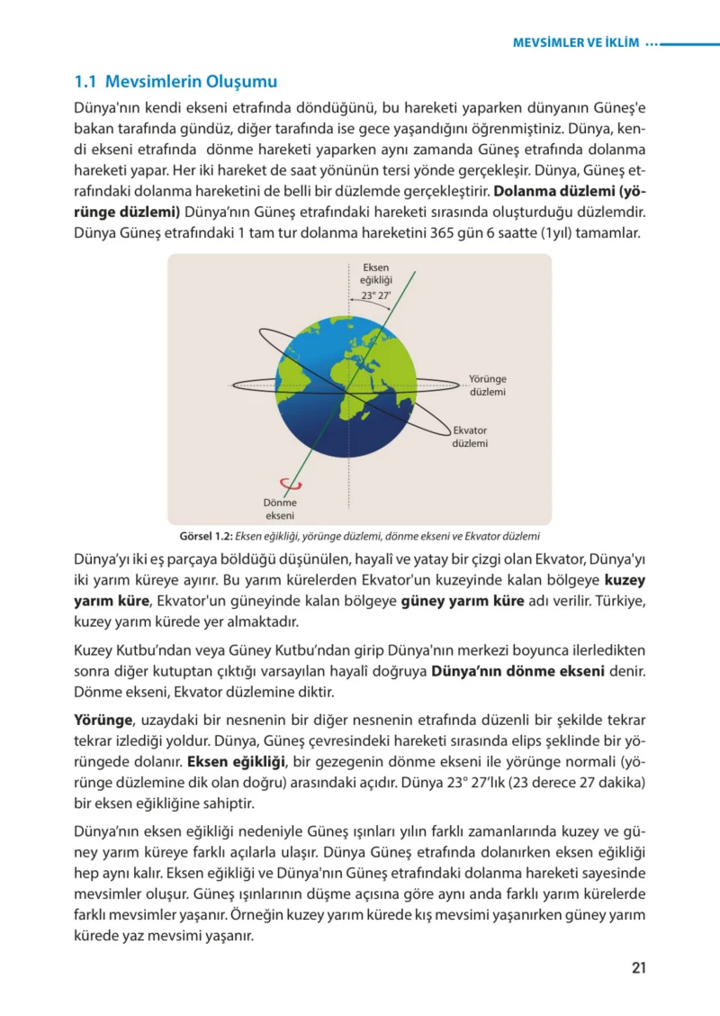 8. Sınıf Fen Bilimleri Ders Kitabı Cevapları Meb Yayınları Sayfa 21