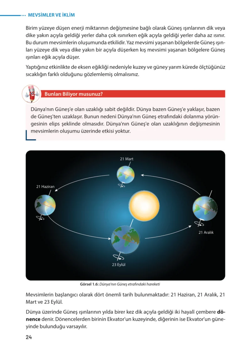 8. Sınıf Fen Bilimleri Ders Kitabı Cevapları Meb Yayınları Sayfa 24