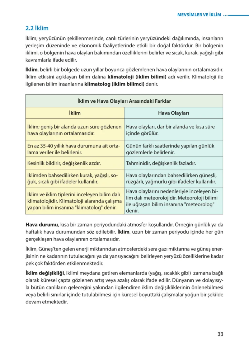 8. Sınıf Fen Bilimleri Ders Kitabı Cevapları Meb Yayınları Sayfa 33