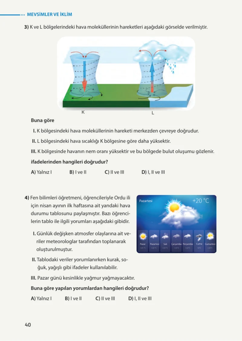 8. Sınıf Fen Bilimleri Ders Kitabı Cevapları Meb Yayınları Sayfa 40