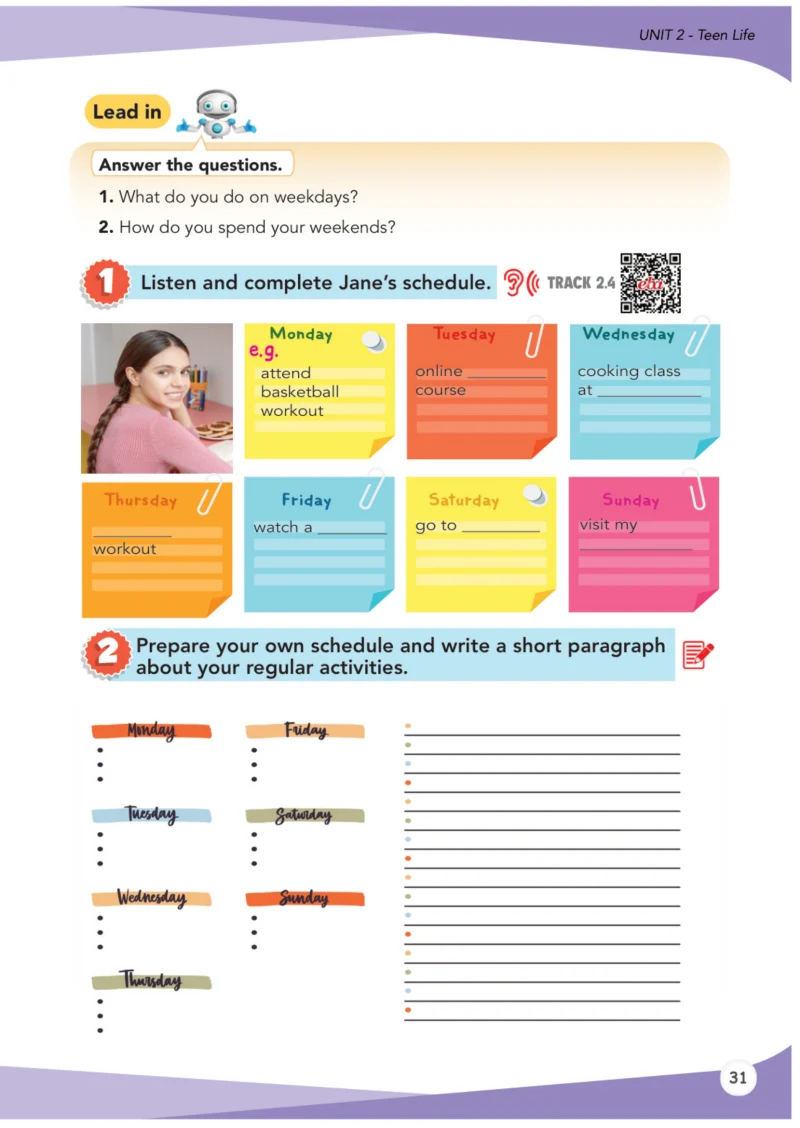 8. Sınıf İngilizce Ders Kitabı Cevapları Meb Yayınları 1 Sayfa 31
