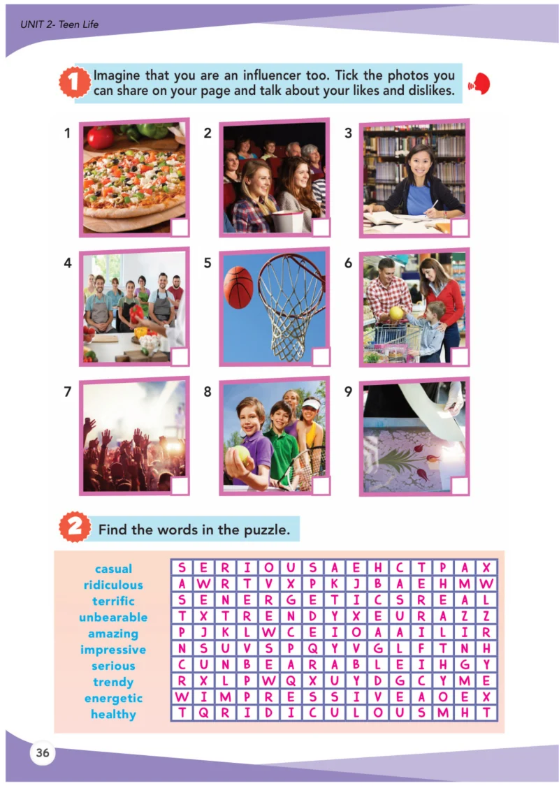 8. Sınıf İngilizce Ders Kitabı Cevapları Meb Yayınları 1 Sayfa 36