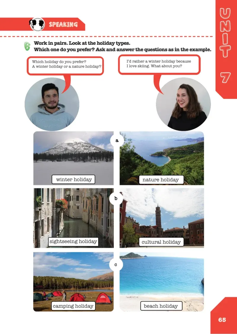 8. Sınıf İngilizce Ders Kitabı Cevapları Meb Yayınları Çalışma Kitabı Sayfa 65
