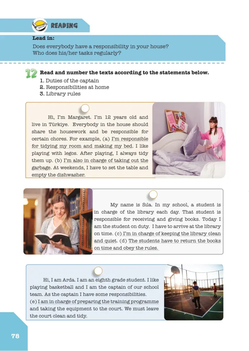 8. Sınıf İngilizce Ders Kitabı Cevapları Meb Yayınları Çalışma Kitabı Sayfa 78