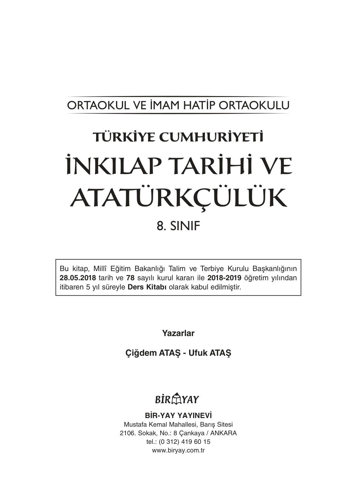 Kitap Sayfası