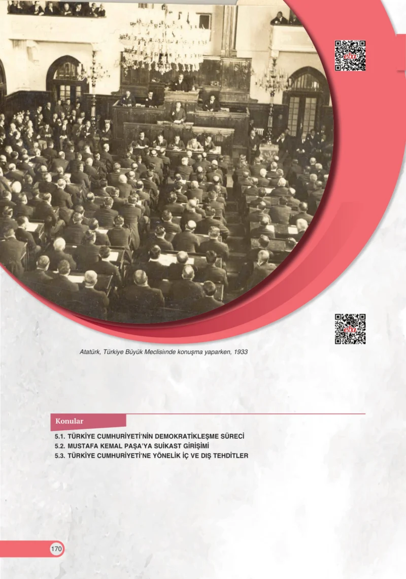 8. Sınıf İnkılap Tarihi Ders Kitabı Cevapları Ders Destek Yayınları Sayfa 170