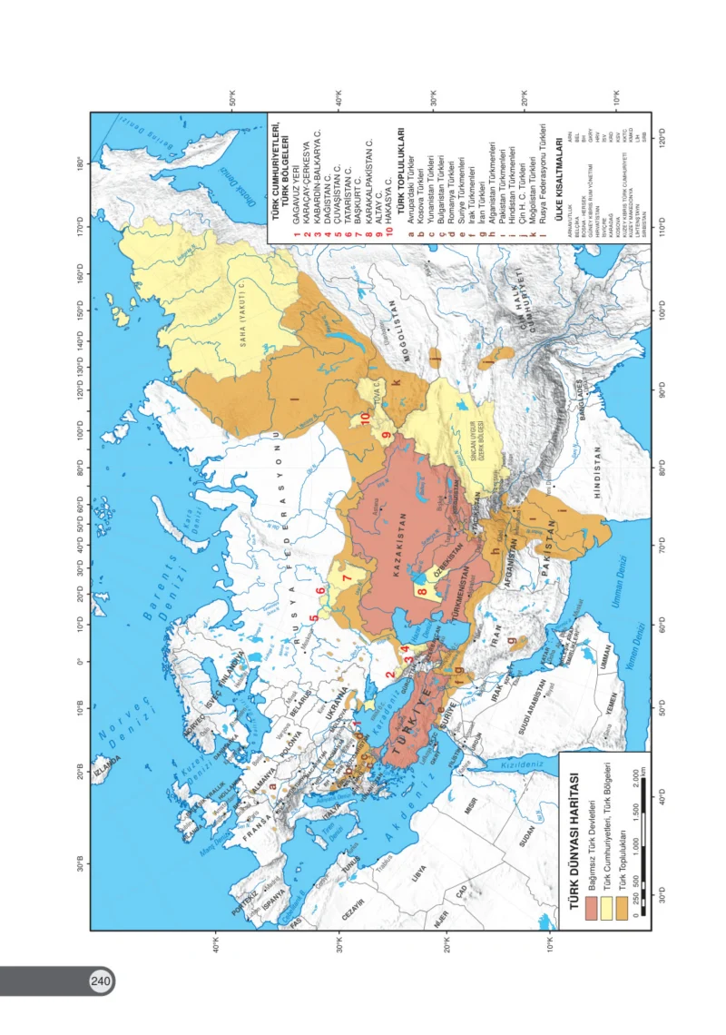 8. Sınıf İnkılap Tarihi Ders Kitabı Cevapları Ders Destek Yayınları Sayfa 240