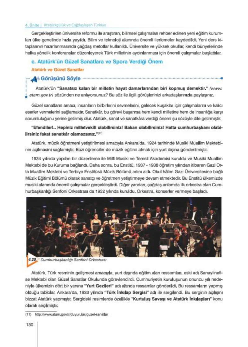 8. Sınıf İnkılap Tarihi Ders Kitabı Cevapları Nev Kitap Yayınları Sayfa 130