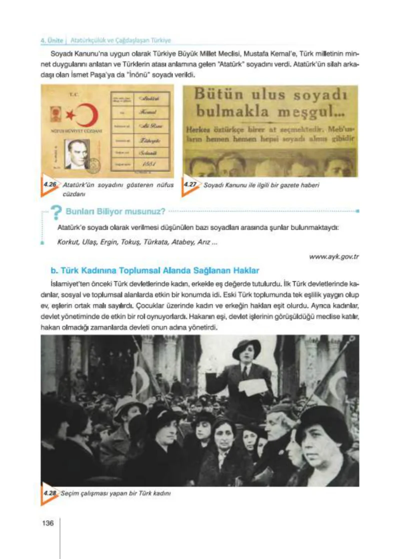 8. Sınıf İnkılap Tarihi Ders Kitabı Cevapları Nev Kitap Yayınları Sayfa 136