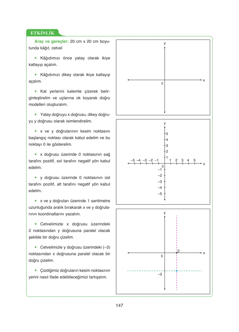 8. Sınıf Matematik Ders Kitabı Cevapları Ada Yayınları Sayfa 147