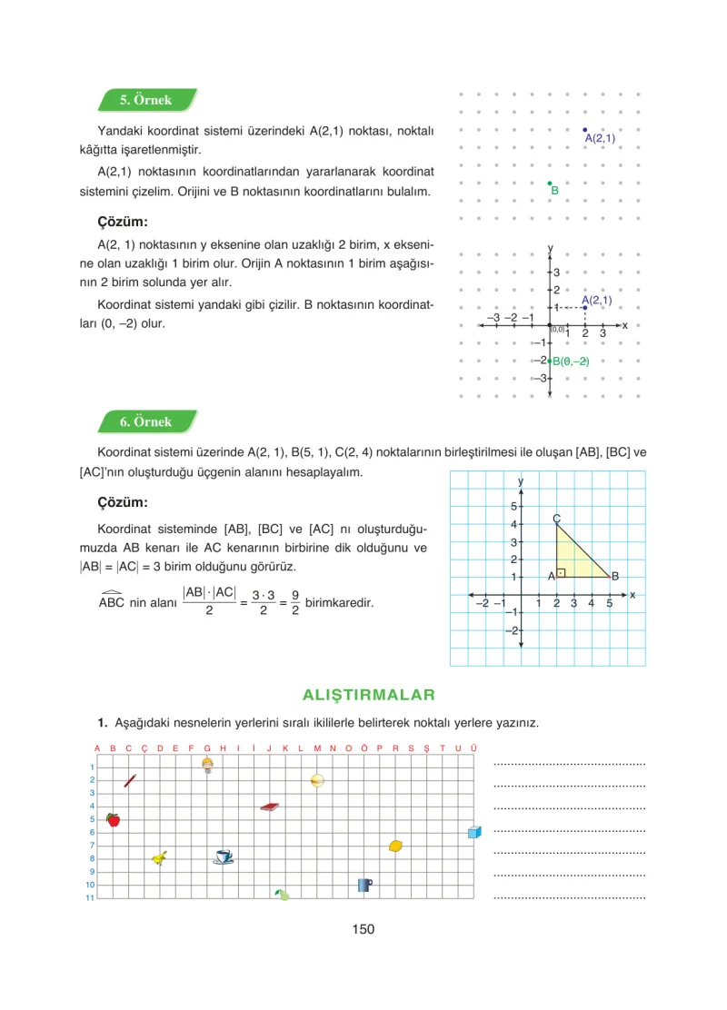 8. Sınıf Matematik Ders Kitabı Cevapları Ada Yayınları Sayfa 150