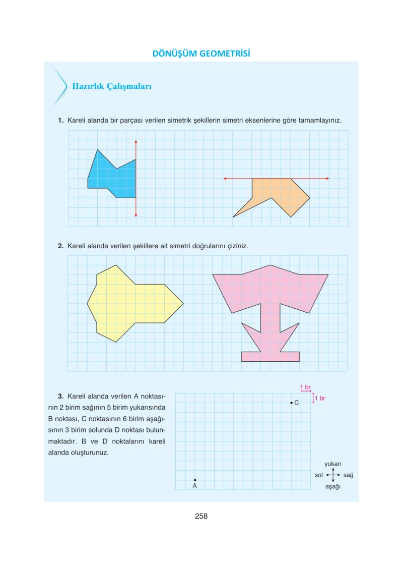 8. Sınıf Matematik Ders Kitabı Cevapları Ada Yayınları Sayfa 258