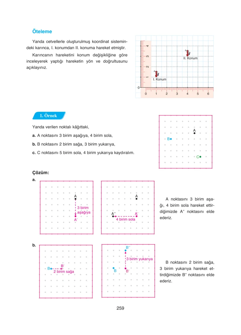 8. Sınıf Matematik Ders Kitabı Cevapları Ada Yayınları Sayfa 259