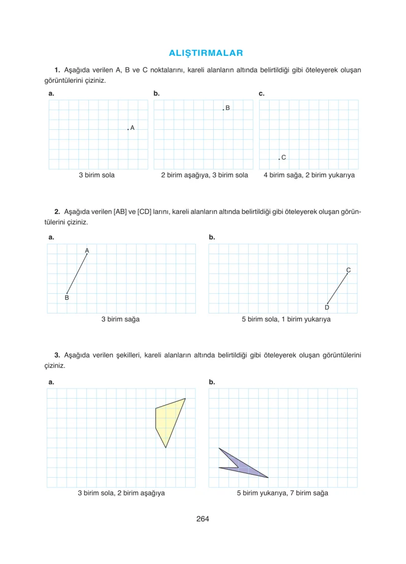 8. Sınıf Matematik Ders Kitabı Cevapları Ada Yayınları Sayfa 264