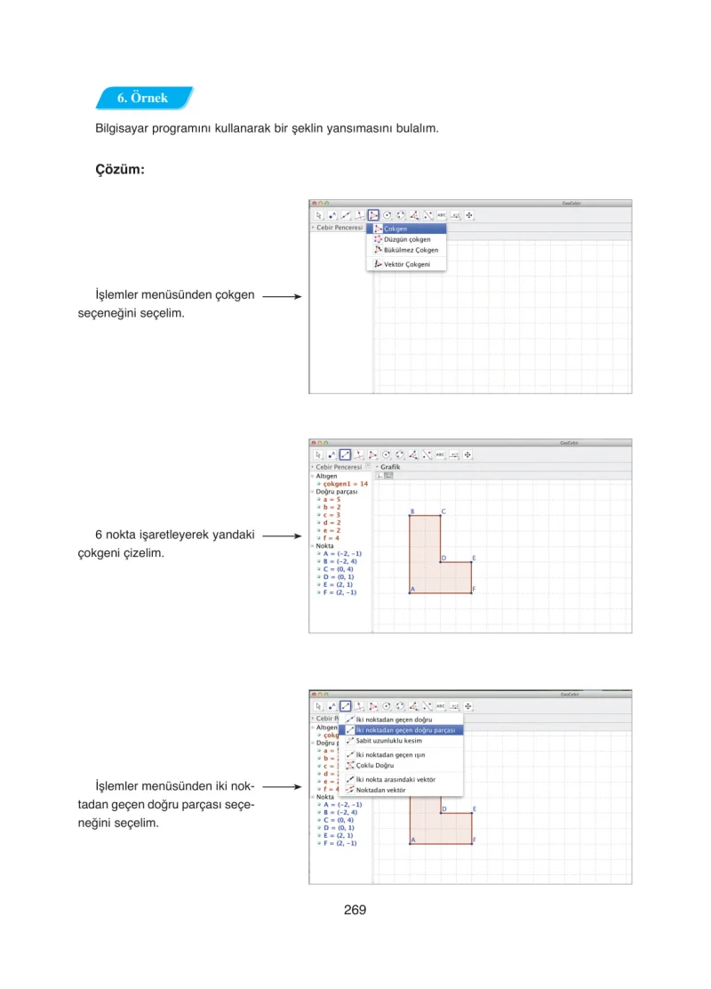 8. Sınıf Matematik Ders Kitabı Cevapları Ada Yayınları Sayfa 269