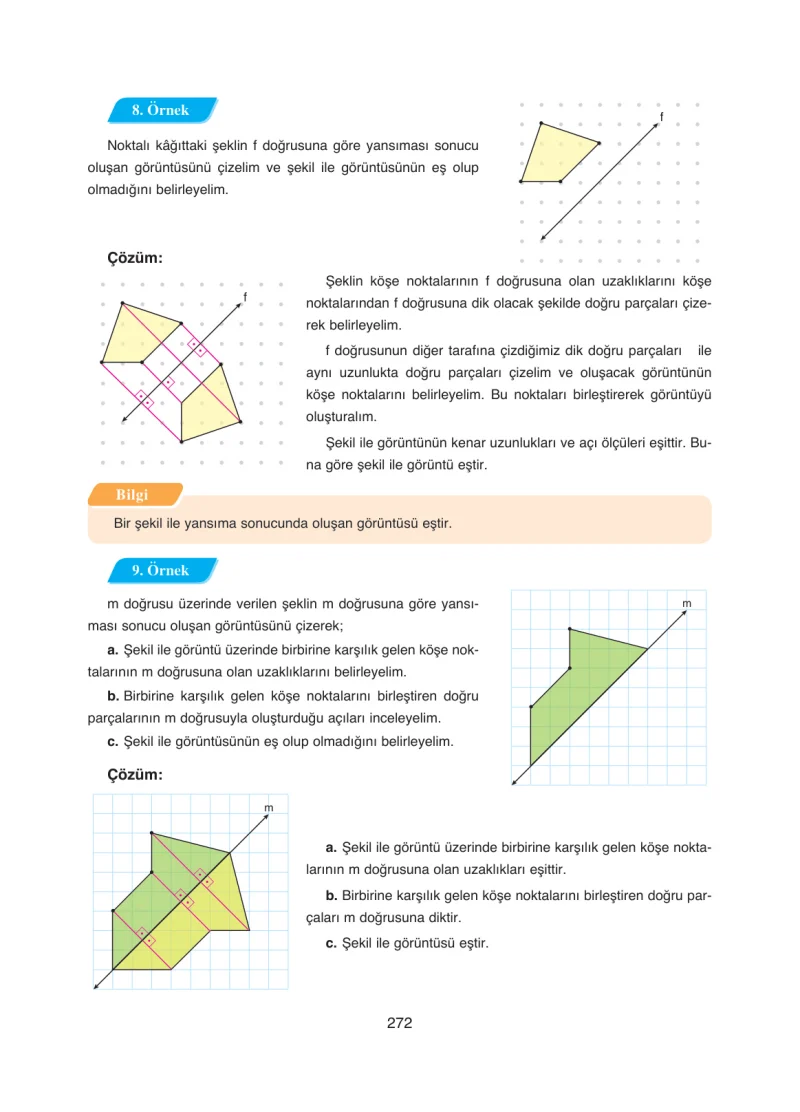 8. Sınıf Matematik Ders Kitabı Cevapları Ada Yayınları Sayfa 272