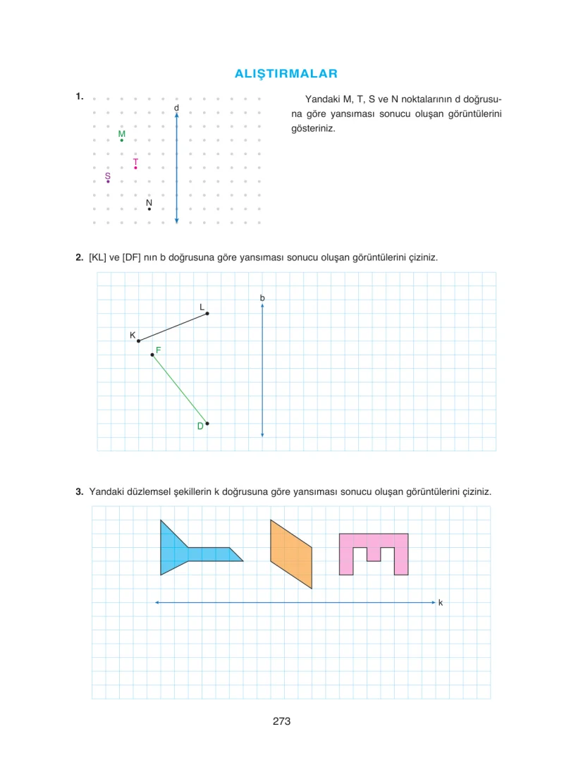8. Sınıf Matematik Ders Kitabı Cevapları Ada Yayınları Sayfa 273