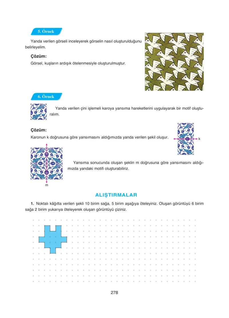 8. Sınıf Matematik Ders Kitabı Cevapları Ada Yayınları Sayfa 278