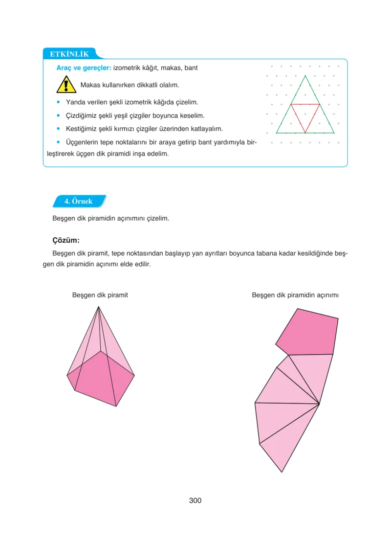 8. Sınıf Matematik Ders Kitabı Cevapları Ada Yayınları Sayfa 300