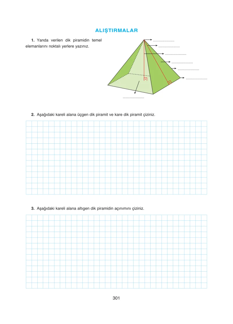 8. Sınıf Matematik Ders Kitabı Cevapları Ada Yayınları Sayfa 301