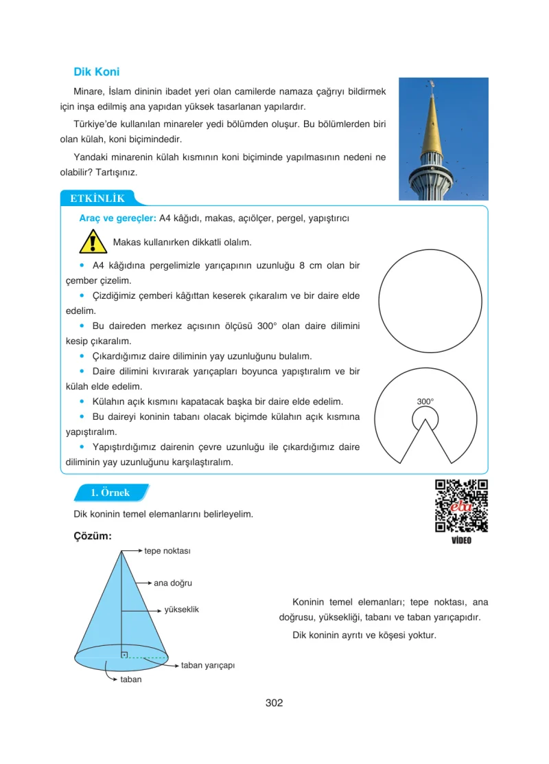 8. Sınıf Matematik Ders Kitabı Cevapları Ada Yayınları Sayfa 302