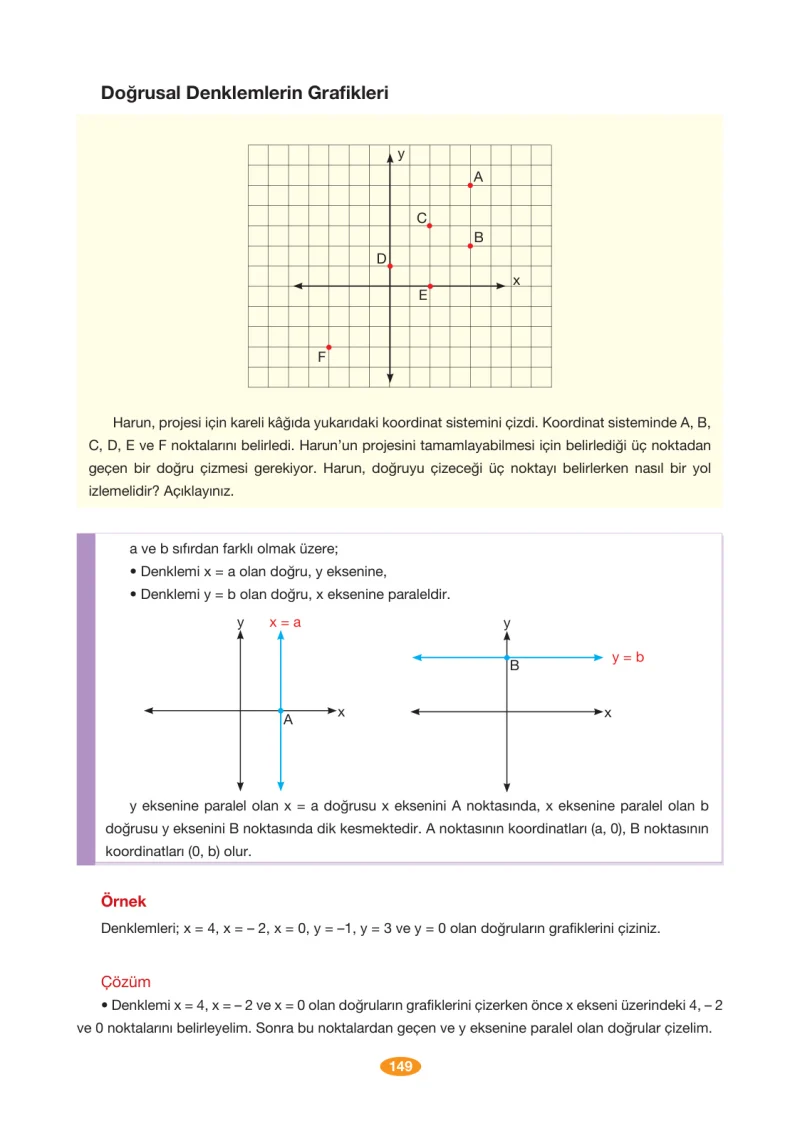 8. Sınıf Matematik Ders Kitabı Cevapları Berkay Yayınları Sayfa 149