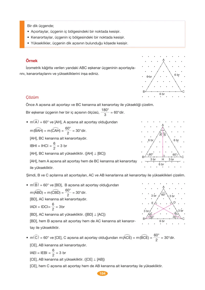 8. Sınıf Matematik Ders Kitabı Cevapları Berkay Yayınları Sayfa 184