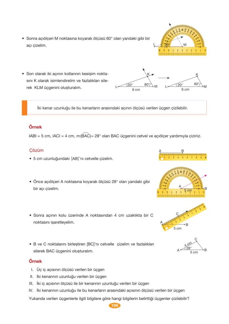 8. Sınıf Matematik Ders Kitabı Cevapları Berkay Yayınları Sayfa 199