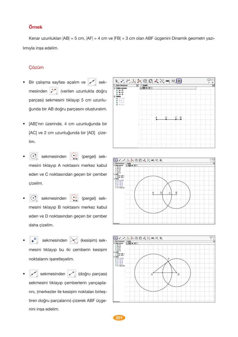 8. Sınıf Matematik Ders Kitabı Cevapları Berkay Yayınları Sayfa 201