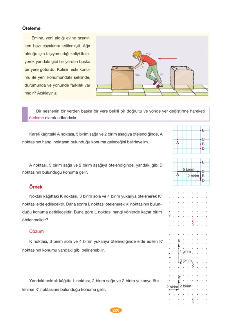8. Sınıf Matematik Ders Kitabı Cevapları Berkay Yayınları Sayfa 226
