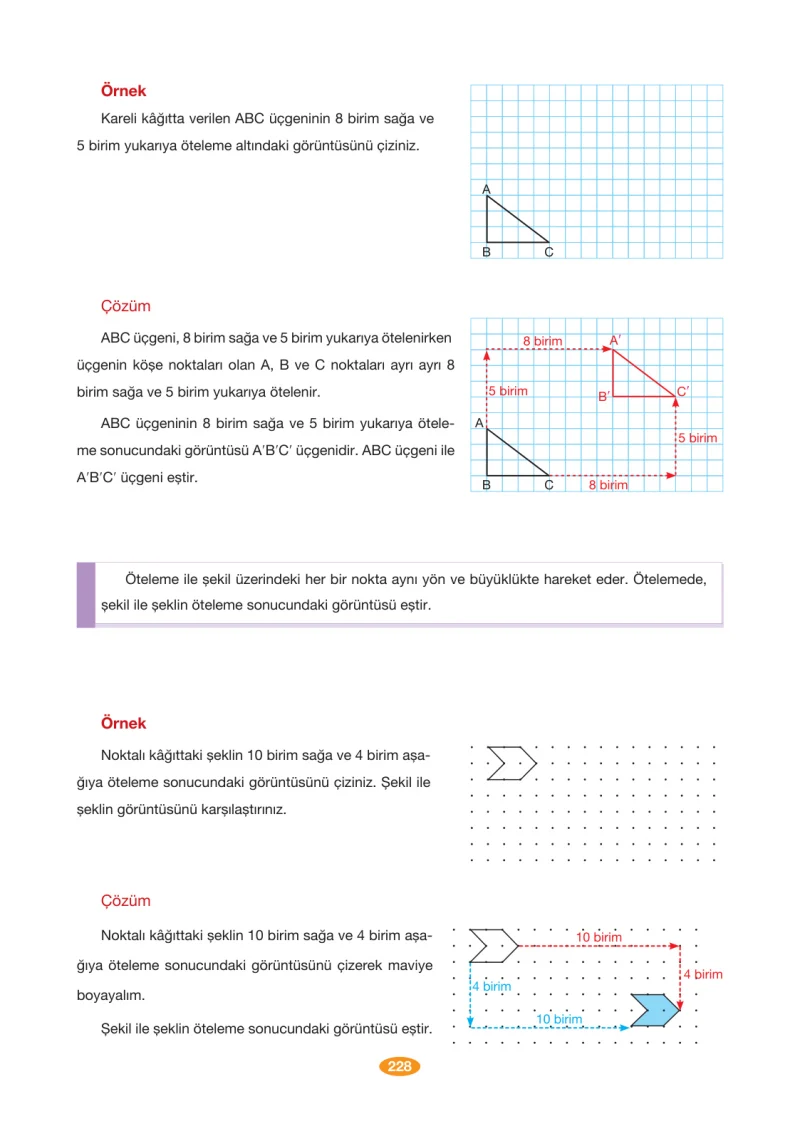 8. Sınıf Matematik Ders Kitabı Cevapları Berkay Yayınları Sayfa 228