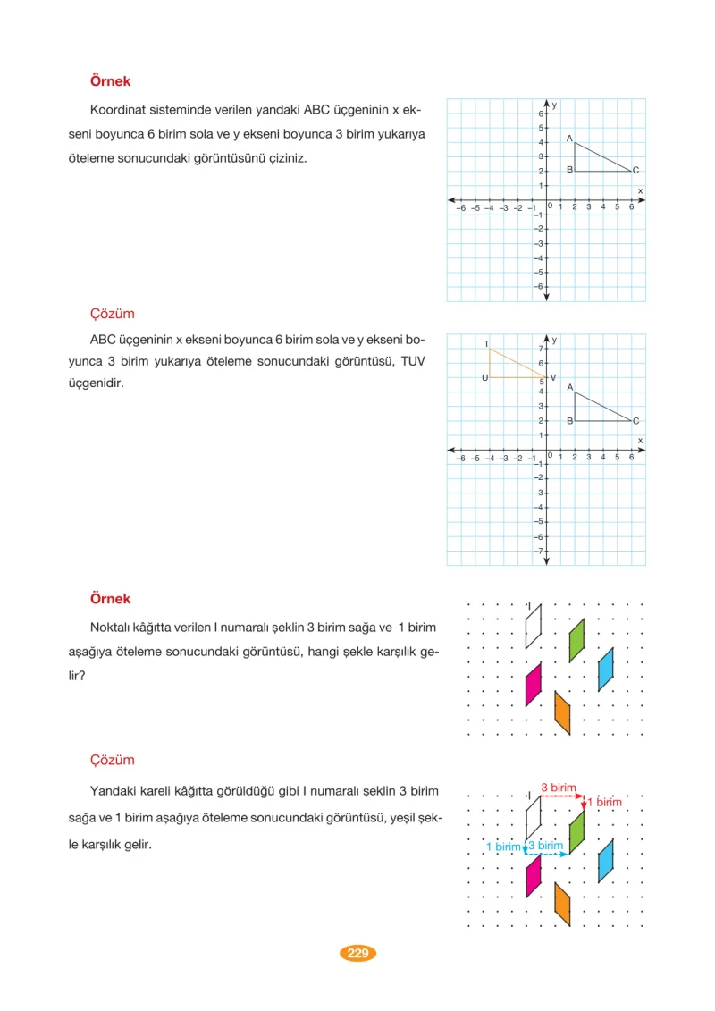 8. Sınıf Matematik Ders Kitabı Cevapları Berkay Yayınları Sayfa 229