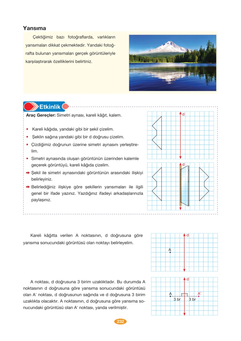 8. Sınıf Matematik Ders Kitabı Cevapları Berkay Yayınları Sayfa 232