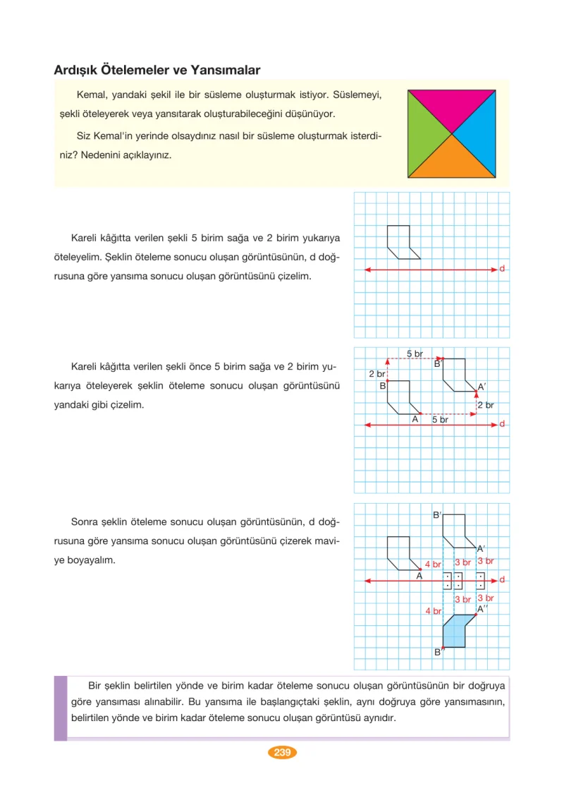 8. Sınıf Matematik Ders Kitabı Cevapları Berkay Yayınları Sayfa 239