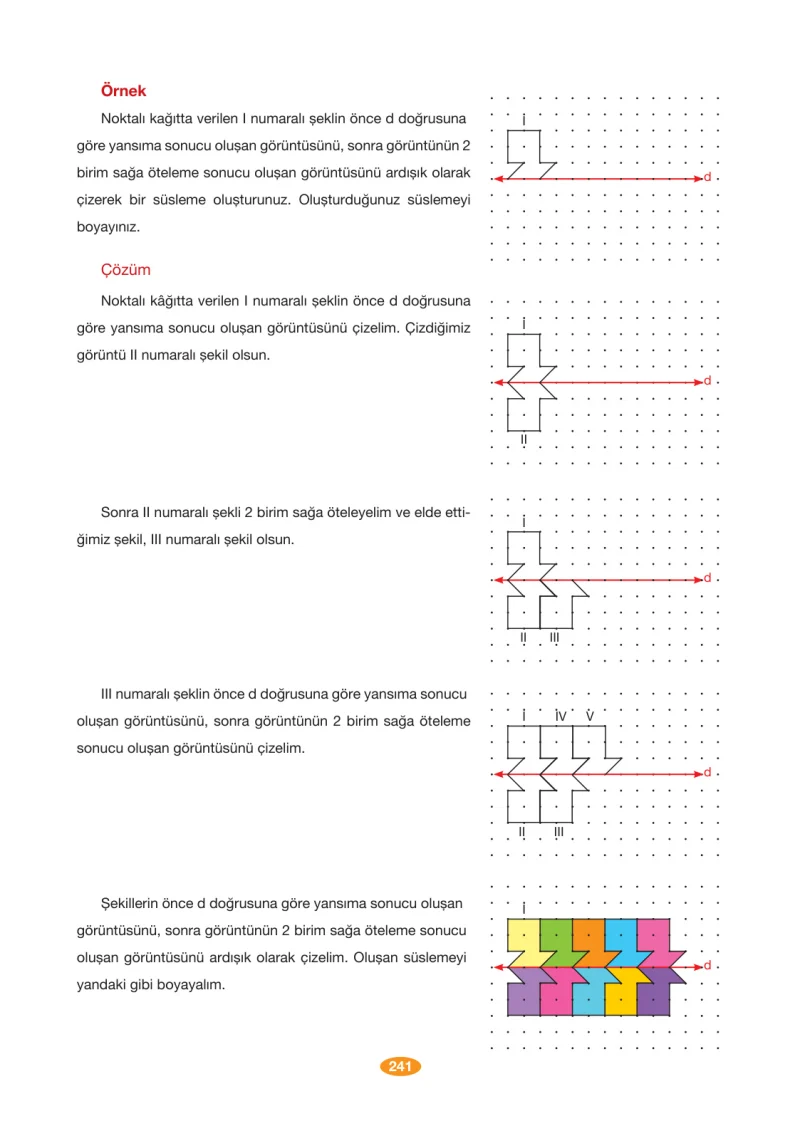 8. Sınıf Matematik Ders Kitabı Cevapları Berkay Yayınları Sayfa 241