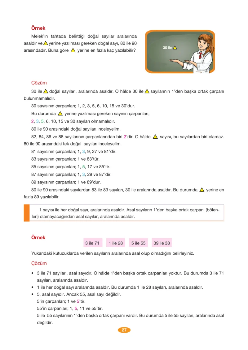 8. Sınıf Matematik Ders Kitabı Cevapları Berkay Yayınları Sayfa 27