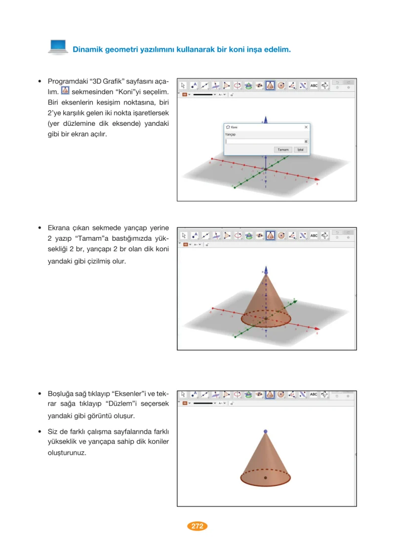 8. Sınıf Matematik Ders Kitabı Cevapları Berkay Yayınları Sayfa 272