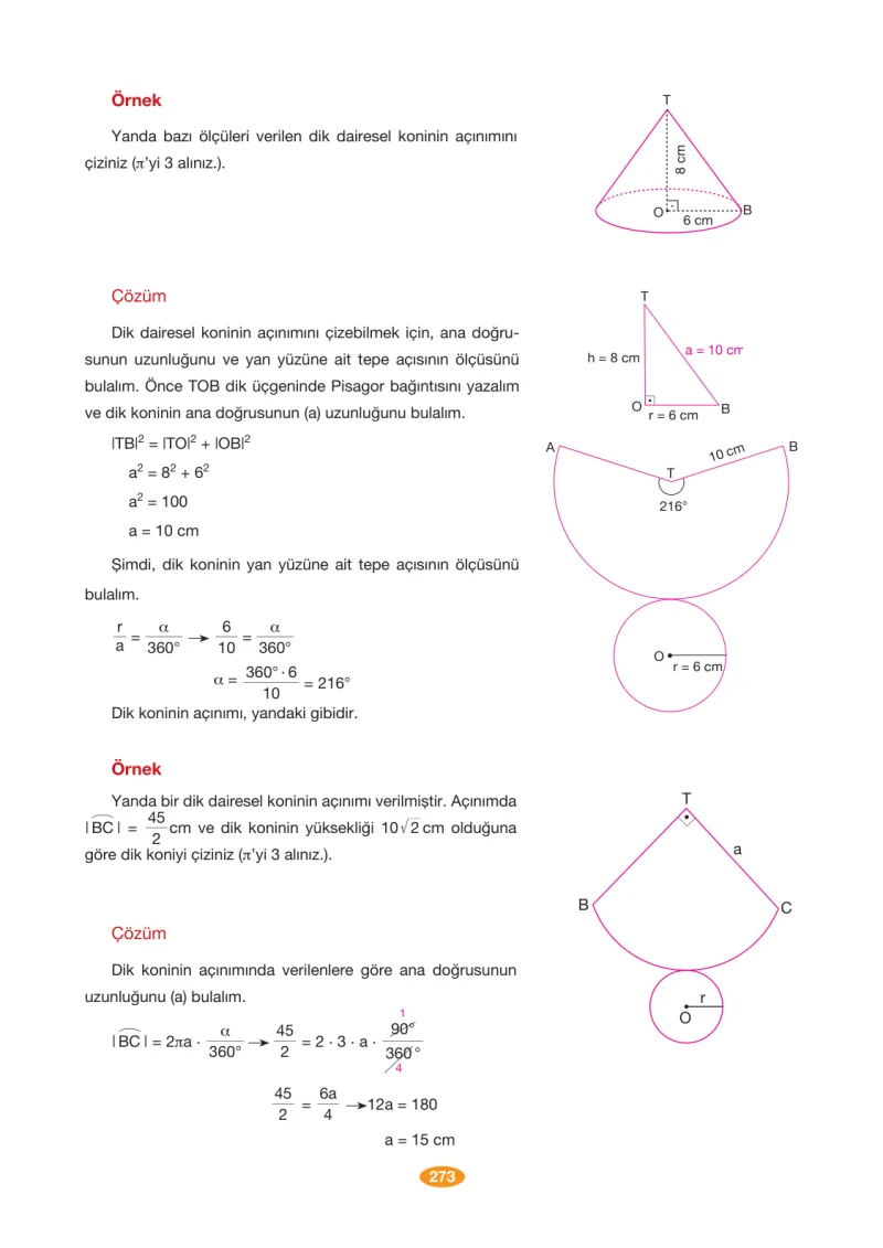 8. Sınıf Matematik Ders Kitabı Cevapları Berkay Yayınları Sayfa 273