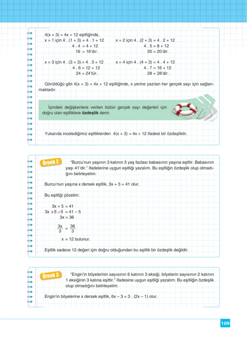 8. Sınıf Matematik Ders Kitabı Cevapları Koza Yayınları Sayfa 109