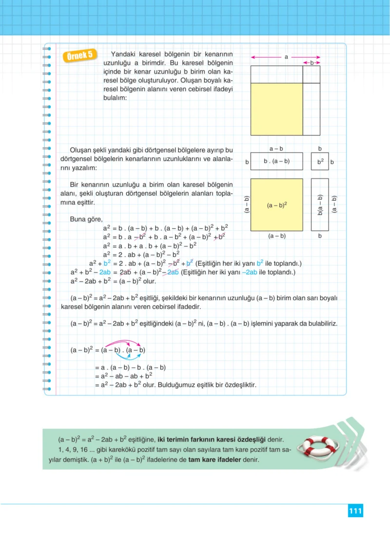 8. Sınıf Matematik Ders Kitabı Cevapları Koza Yayınları Sayfa 111