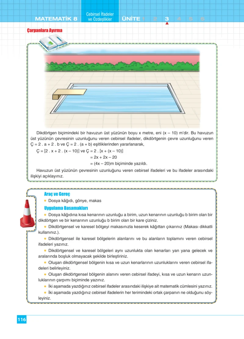 8. Sınıf Matematik Ders Kitabı Cevapları Koza Yayınları Sayfa 116