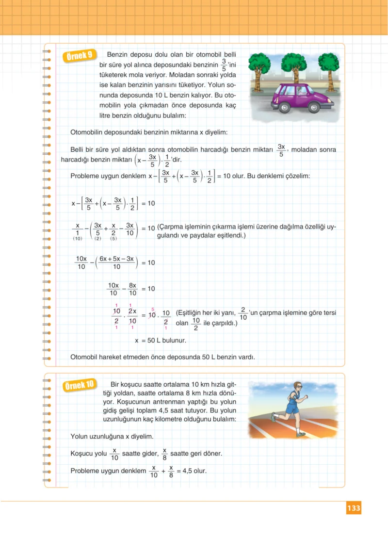 8. Sınıf Matematik Ders Kitabı Cevapları Koza Yayınları Sayfa 133