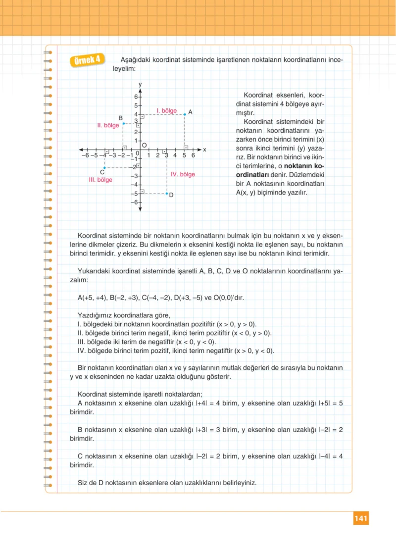 8. Sınıf Matematik Ders Kitabı Cevapları Koza Yayınları Sayfa 141