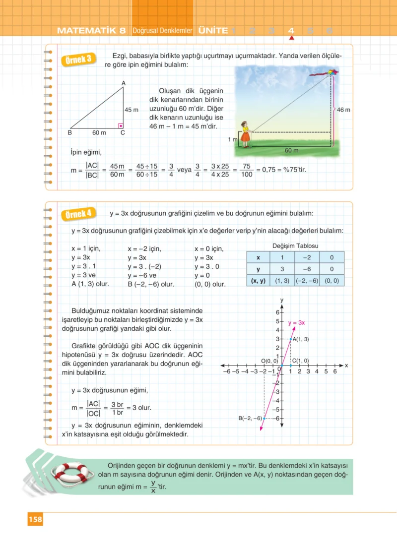8. Sınıf Matematik Ders Kitabı Cevapları Koza Yayınları Sayfa 158