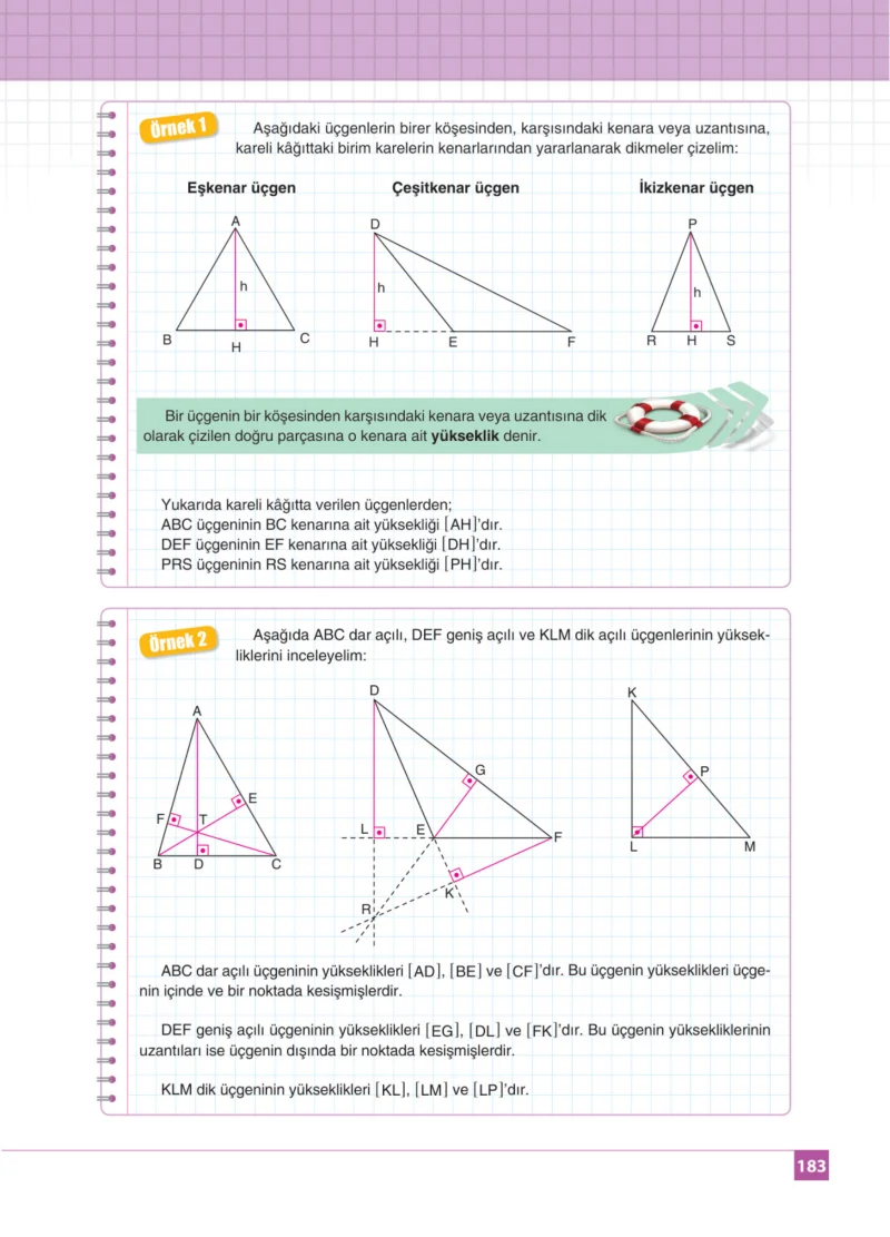 8. Sınıf Matematik Ders Kitabı Cevapları Koza Yayınları Sayfa 183