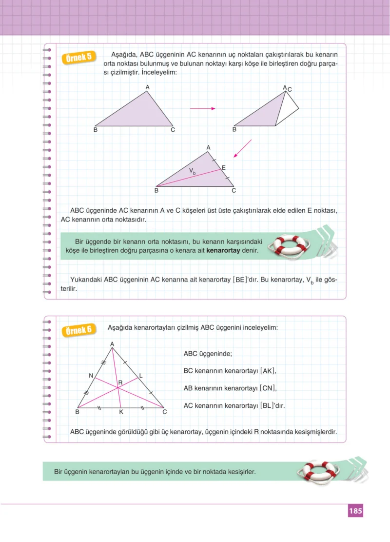 8. Sınıf Matematik Ders Kitabı Cevapları Koza Yayınları Sayfa 185
