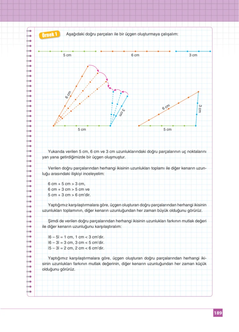 8. Sınıf Matematik Ders Kitabı Cevapları Koza Yayınları Sayfa 189